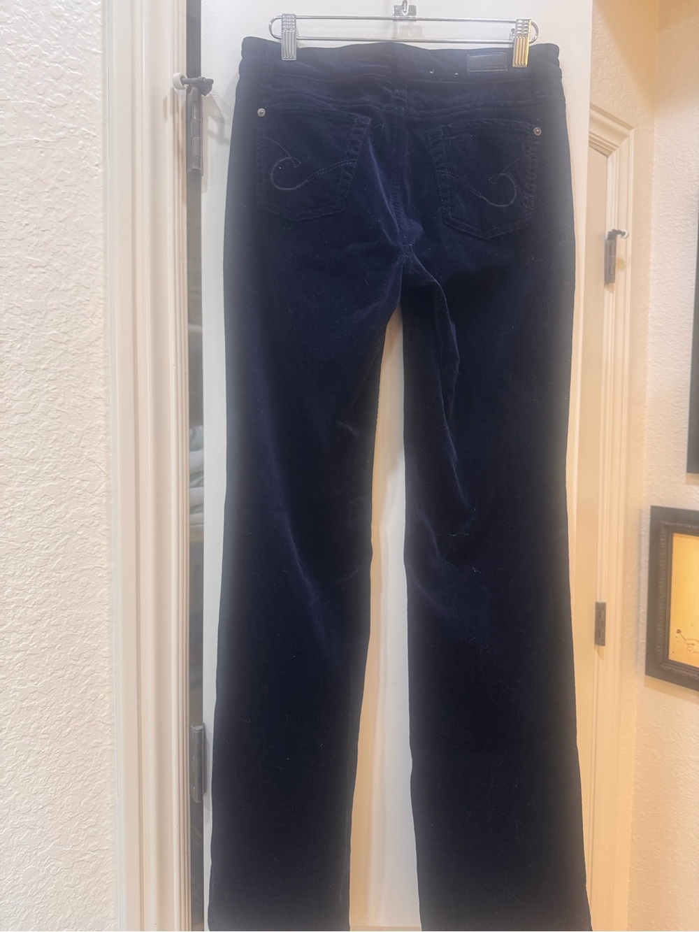 Women's Navy Boot Cut Corduroy Jeans